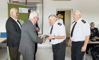 W KP PSP w Radomsku strażacy z 32 jednostek OSP podpisali umowy z Wojewódzkim Funduszem Ochrony Środowiska
