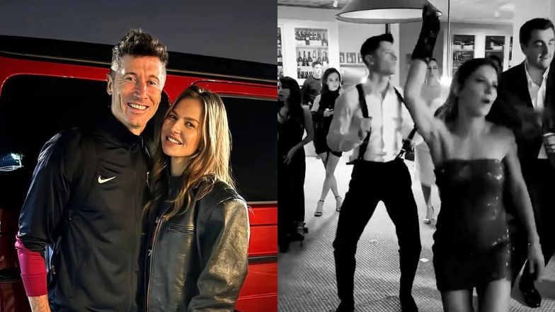 Sylwestrowe hulańce Anny i Roberta Lewandowskich
