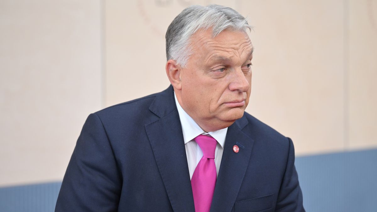 COPENHAGEN, DENMARK - OCTOBER 2: Hungarian Prime Minister Viktor Orban, who attended the 7th summit of the European Political Community (EPC) hosted by Denmark in the capital Copenhagen, makes a press statement on October 2, 2025. (Photo by Dursun Aydemir/Anadolu via Getty Images)