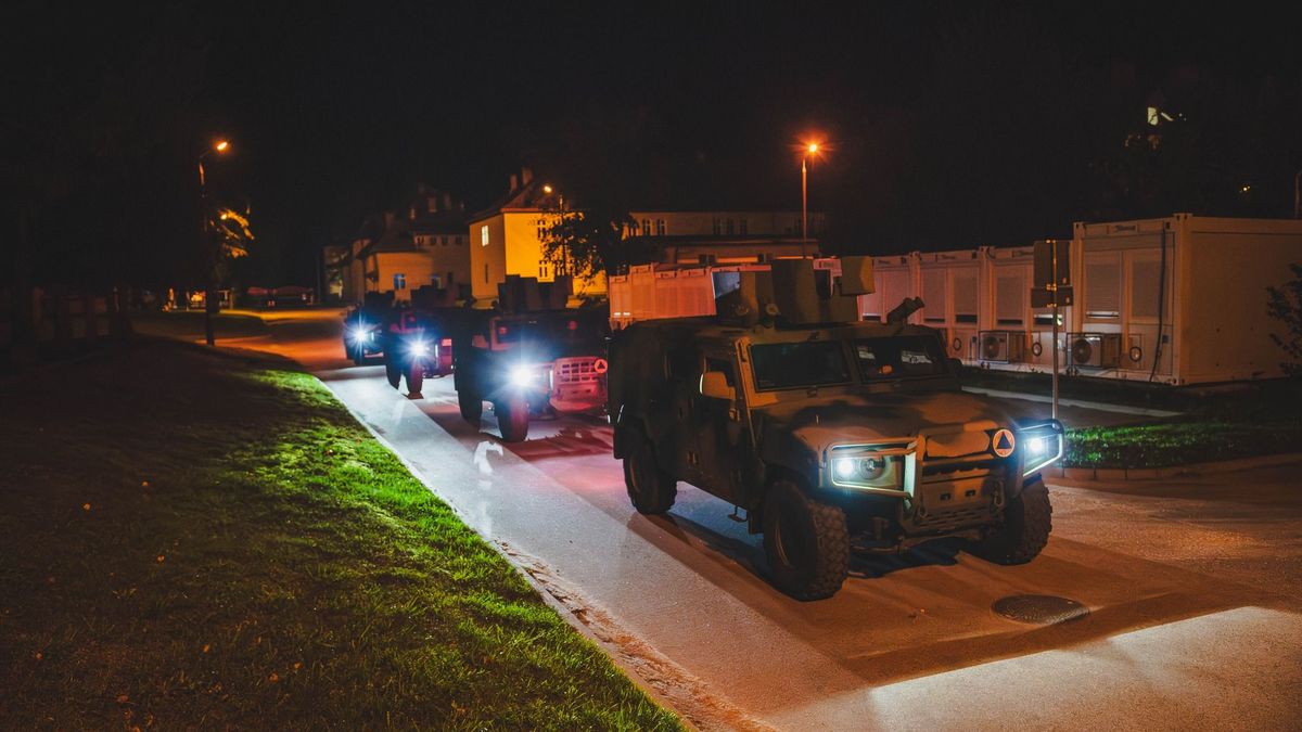 Wozy Legwan 4x4 w 15 Giżyckiej Brygadzie Zmechanizowanej