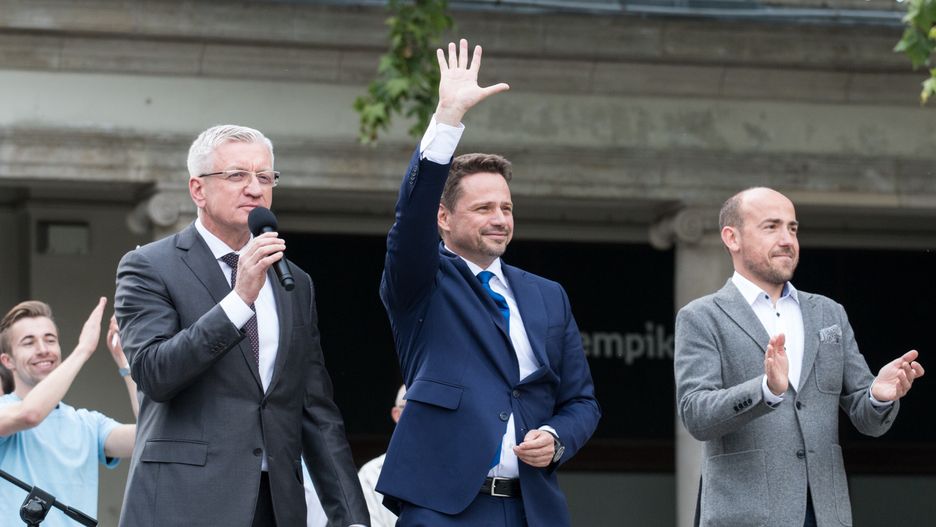 Najnowszy sondaż dla WP. Rafał Trzaskowski i Andrzej Dudą idą łeb w łeb