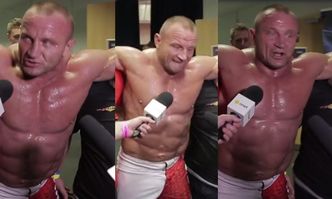 KSW 47: Poturbowany Pudzianowski kuśtyka do puntu medycznego. "Noga zrobiła się sztywna"