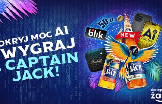 Generator obrazów AI w konkursie piwa Captain Jack