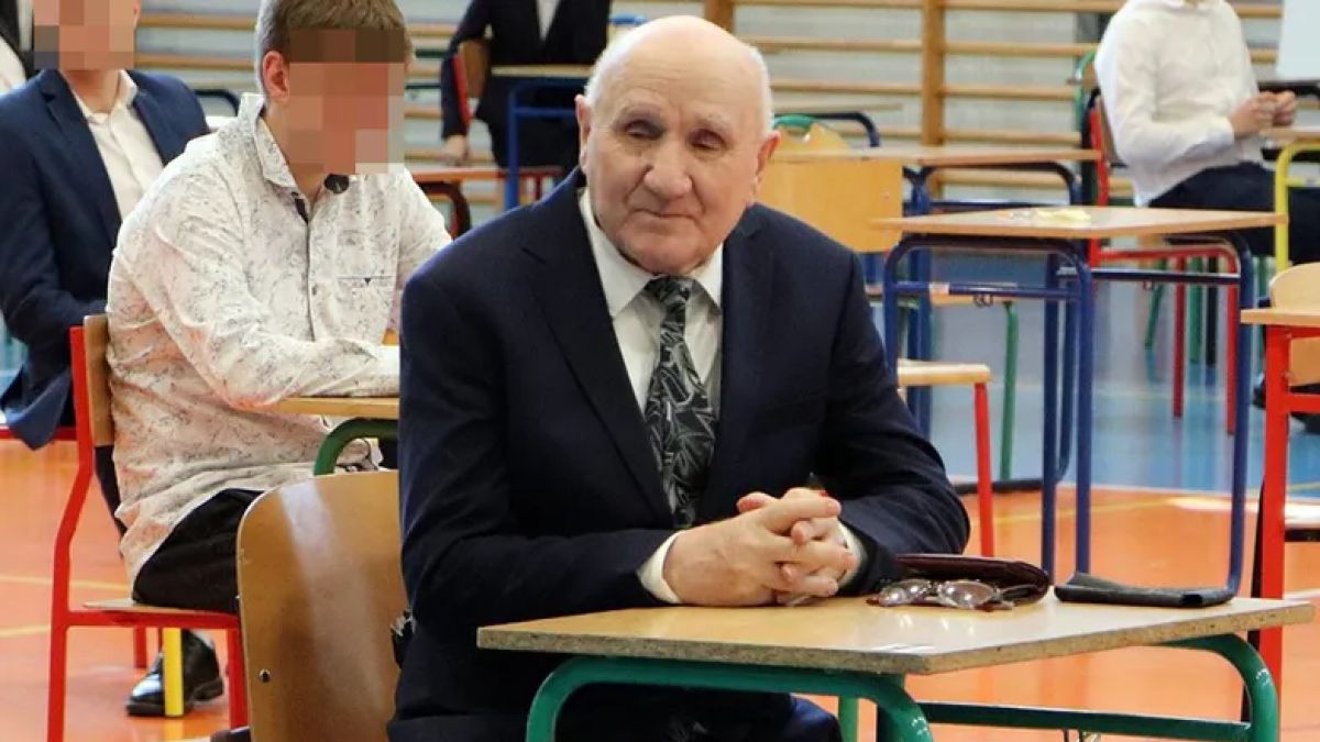 Pan Józef Peruga ponownie przystąpi do matury