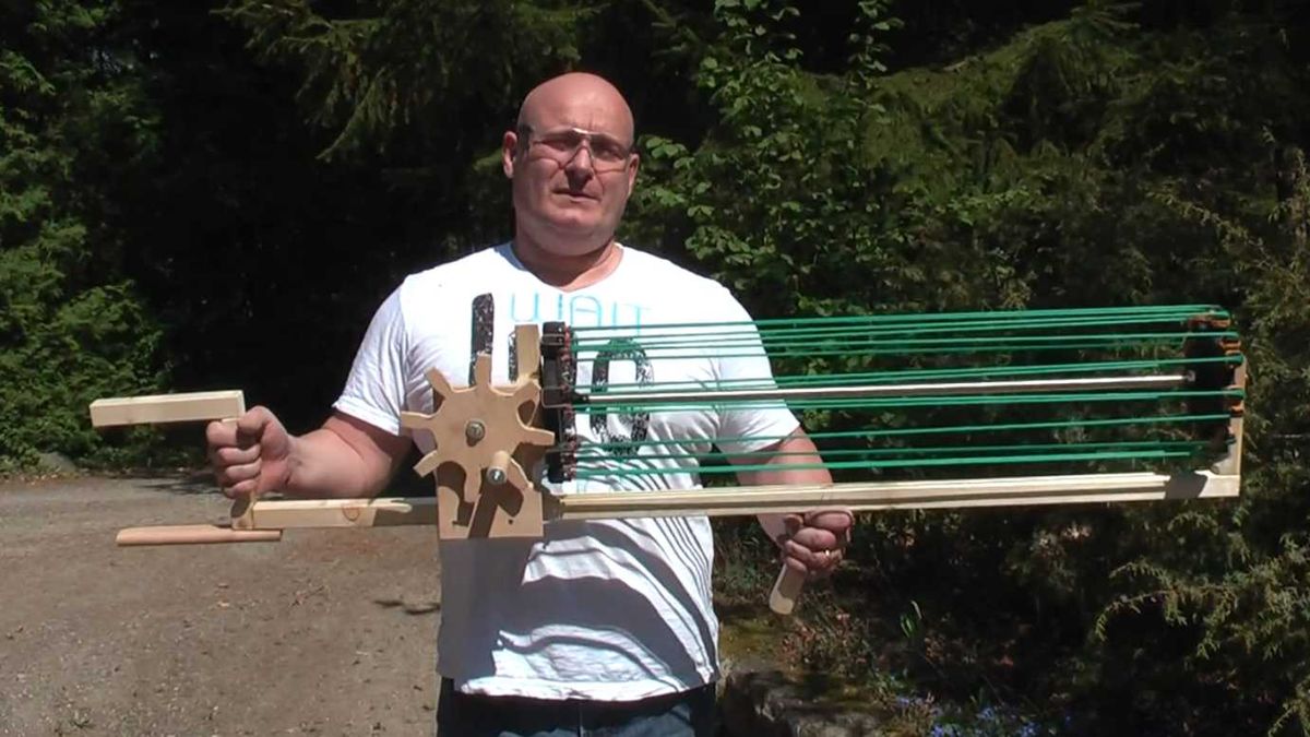 Proca maszynowa niczym działko Gatlinga [wideo] 1