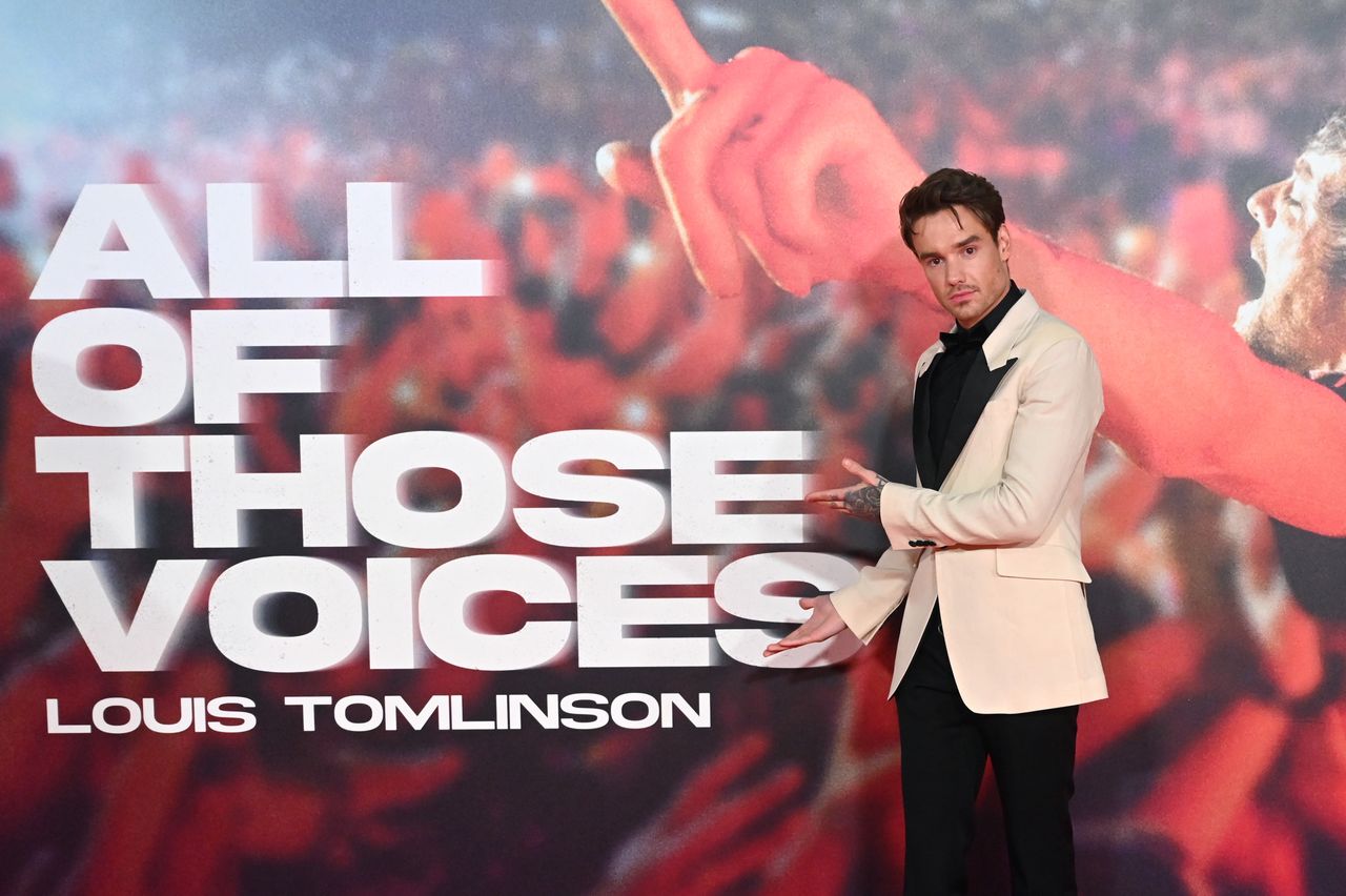 LONDON, ENGLAND - MARCH 16: Liam Payne arrives at the "All Of Those Voices" UK Premiere at Cineworld Leicester Square on March 16, 2023 in London, England. (Photo by Dave J Hogan/Getty Images )