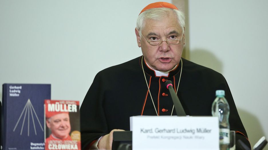 kard. Gerhard Ludwig  MuellerWarszawa, 12.11.2015. 