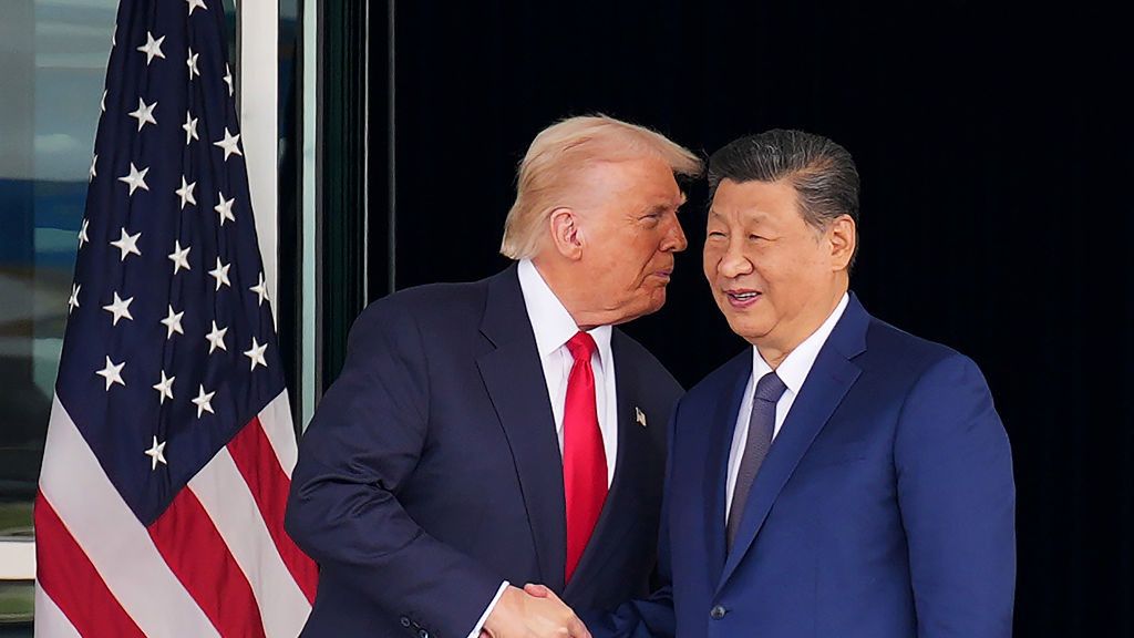 U.S. Donald Trump Meets With China's President Xi In South Korea
BUSAN, SOUTH KOREA - OCTOBER 30: U.S. President Donald Trump and Chinese President Xi Jinping shake hands as they depart following a bilateral meeting at Gimhae Air Base on October 30, 2025 in Busan, South Korea. Trump is meeting Xi for the first time since taking office for his second term, following months of growing tension between both countries. (Photo by Andrew Harnik/Getty Images)
Andrew Harnik
bestof, topix