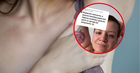 Pokazała nieogolone pachy. Taką dostała wiadomość