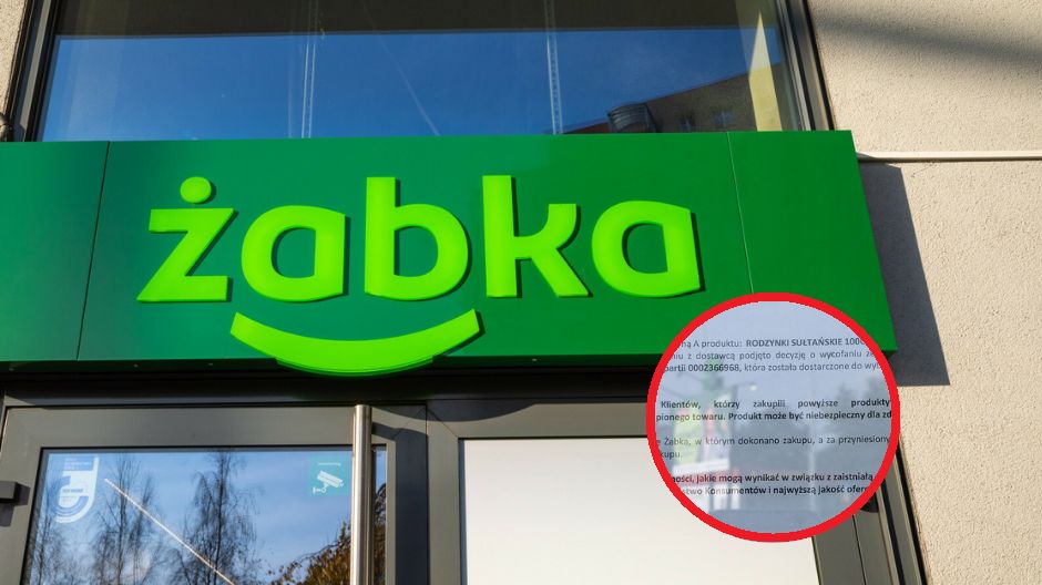 Żabka wycofuje rodzynku sułtańskie