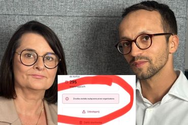 Jolanta Hajdasz i Samuel Pereira, fot. zrzutka.pl