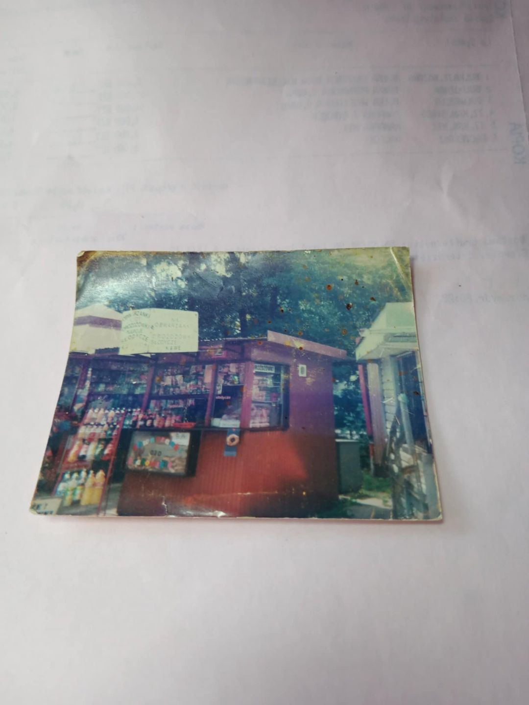 Tak wyglądam kiosk w 2000 r.