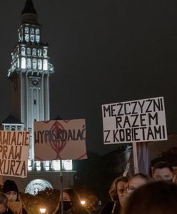 Protesty w Polsce. Bielsko-Biała. Wierni bronili wejścia do katedry