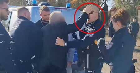 Pięć radiowozów przy cmentarzu. Jest finał awantury