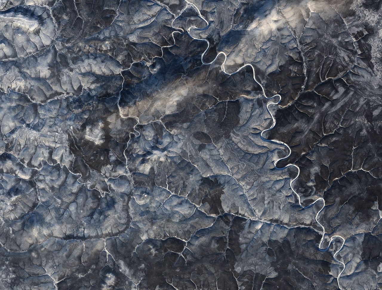 Zdjęcia satelitarne znad Syberii