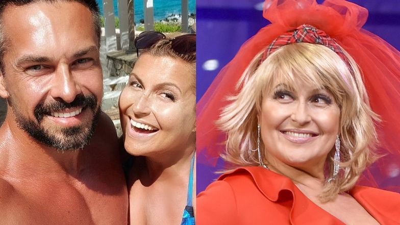 Katarzyna Skrzynecka śmieje się z metryki męża