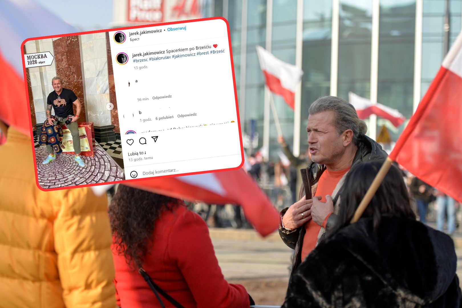 Jarosław Jakimowicz na Białorusi. "Czujesz reżim i bidę?". Reakcja ludzi