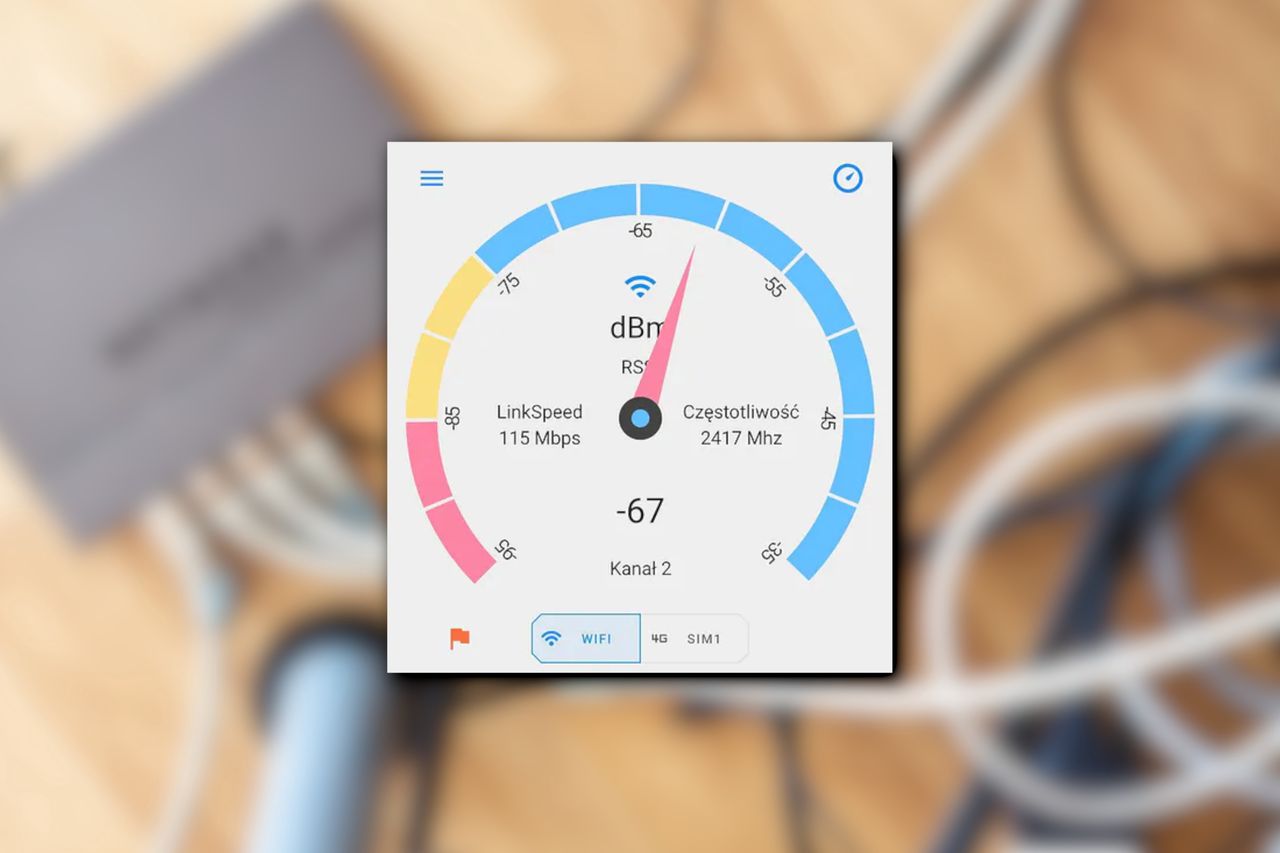 Net Signal - aplikacja do sprawdzania siły sygnału Wi-Fi