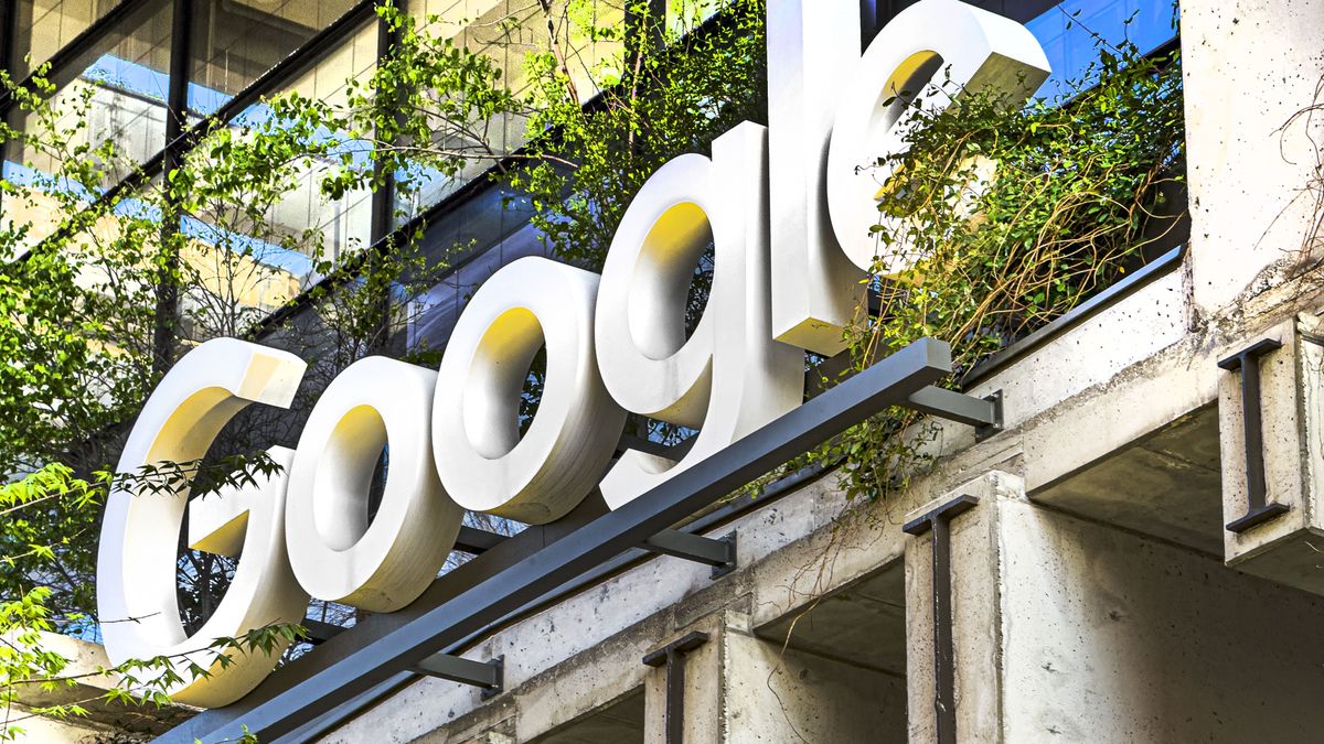 Google office building, building exterior detail, Soho, New York City, New York, USA". (Photo by: Plexi Images/GHI/UCG/Universal Images Group via Getty Images)