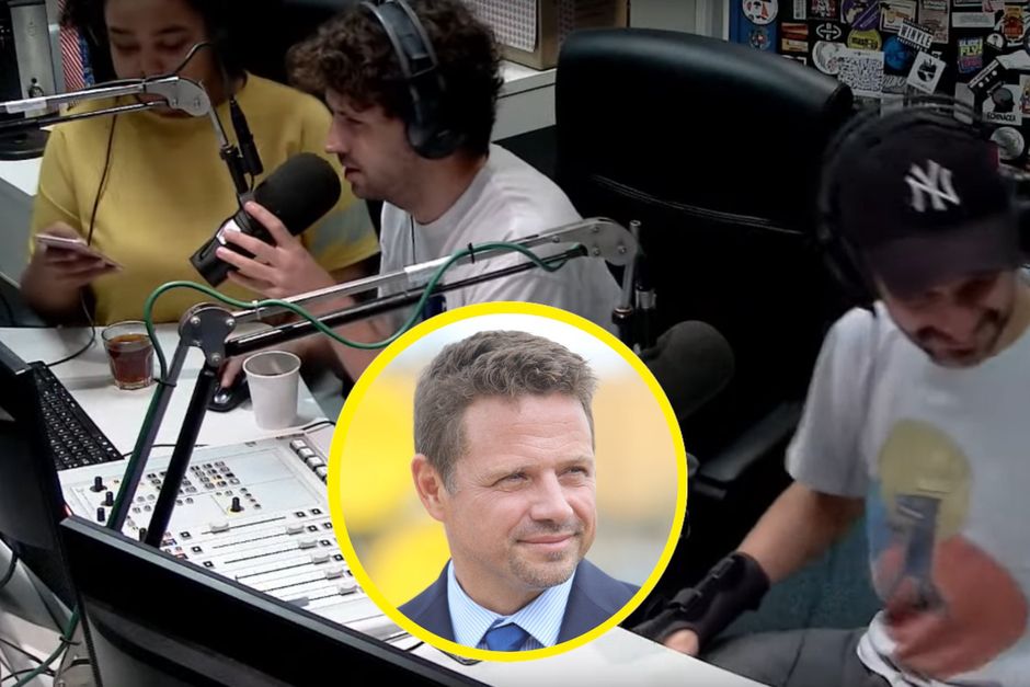 Ekipa Radia Kampus śpiewa o warszawskich korkach w rytmie Jamiroquai (fot. YouTube / EastNews)