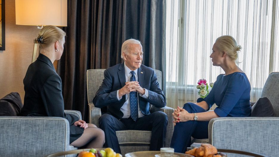 Biden spotkał się z żoną i córką Nawalnego. "Dziedzictwo Aleksieja będzie żywe"