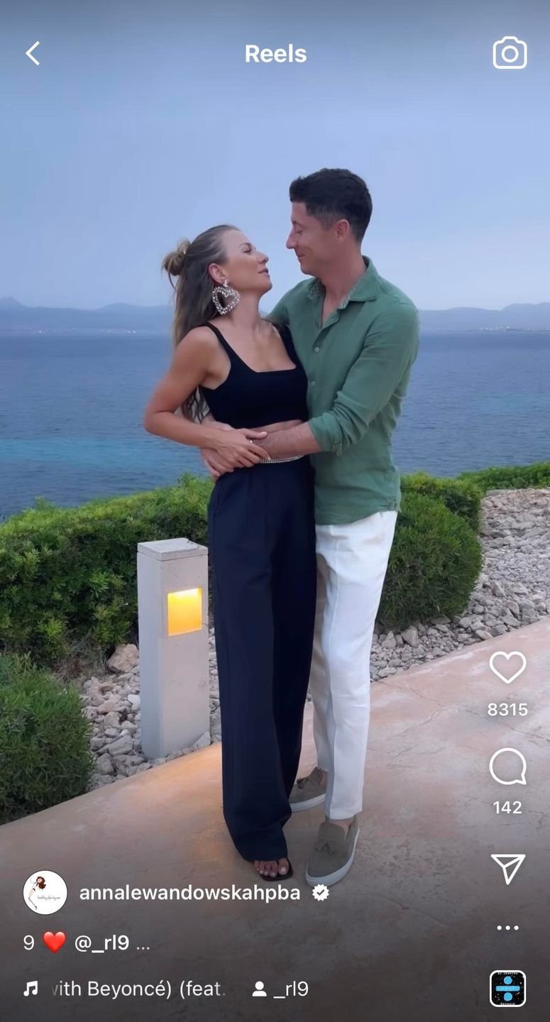 Anna i Robert Lewandowscy