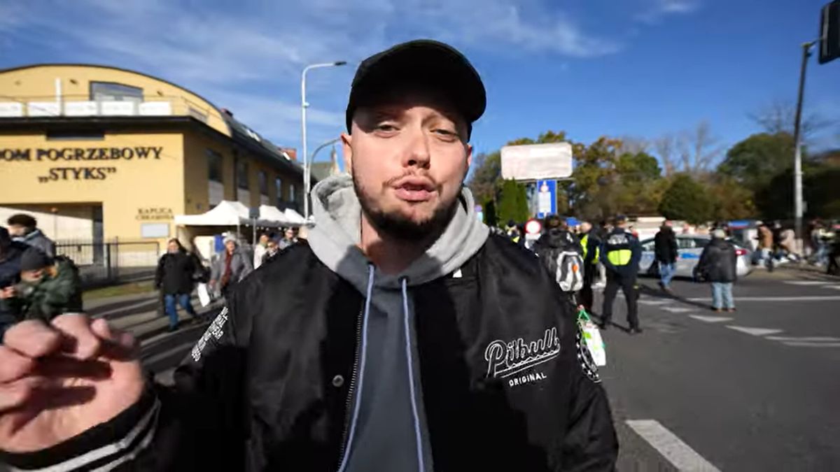 Poszedł na cmentarz 1 listopada. Najadł się do syta