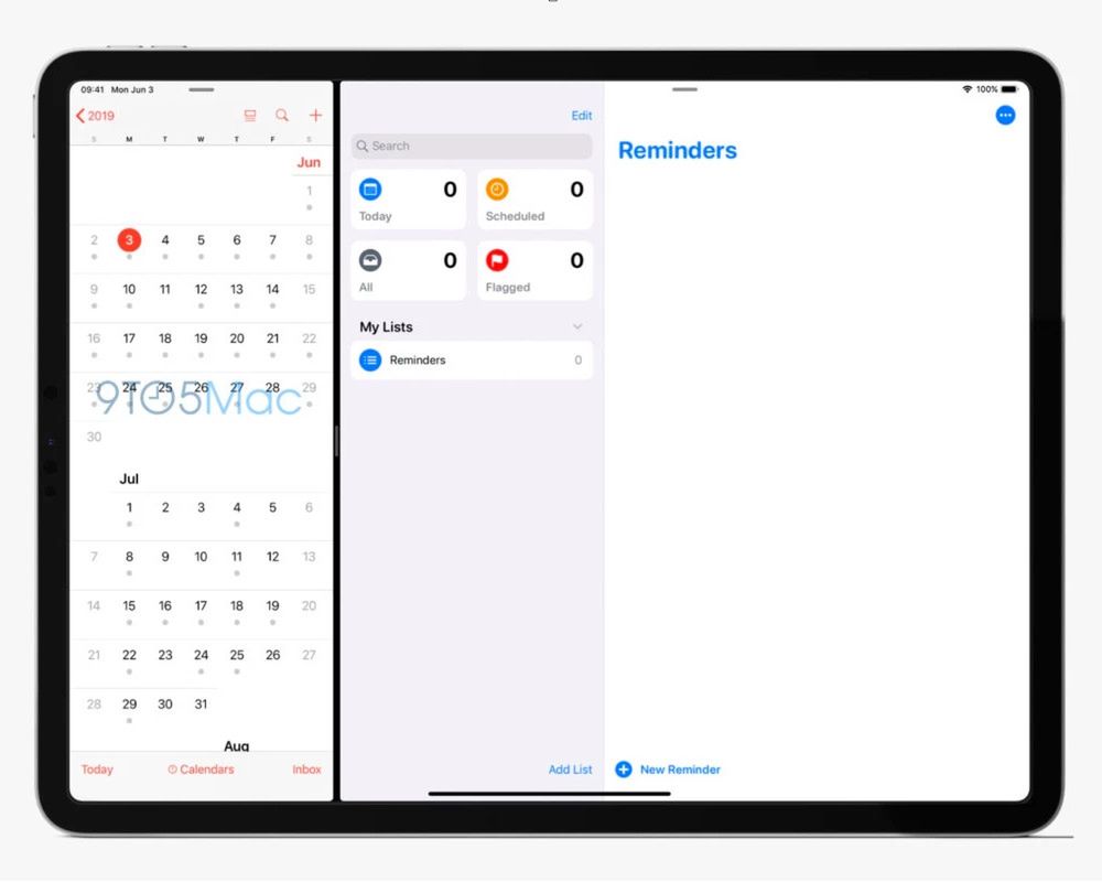 iOS 13 z nową aplikacją Przypomnienia / 9to5mac.com