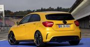 Mercedes-Benz A45 AMG na zdjęciach ze szczątkowym kamuflażem