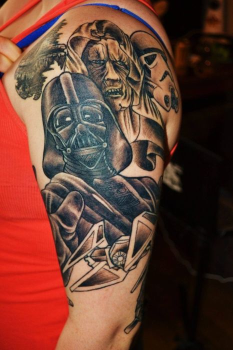 Ponad 100 niezwykłych tatuaży z Gwiezdnych wojen