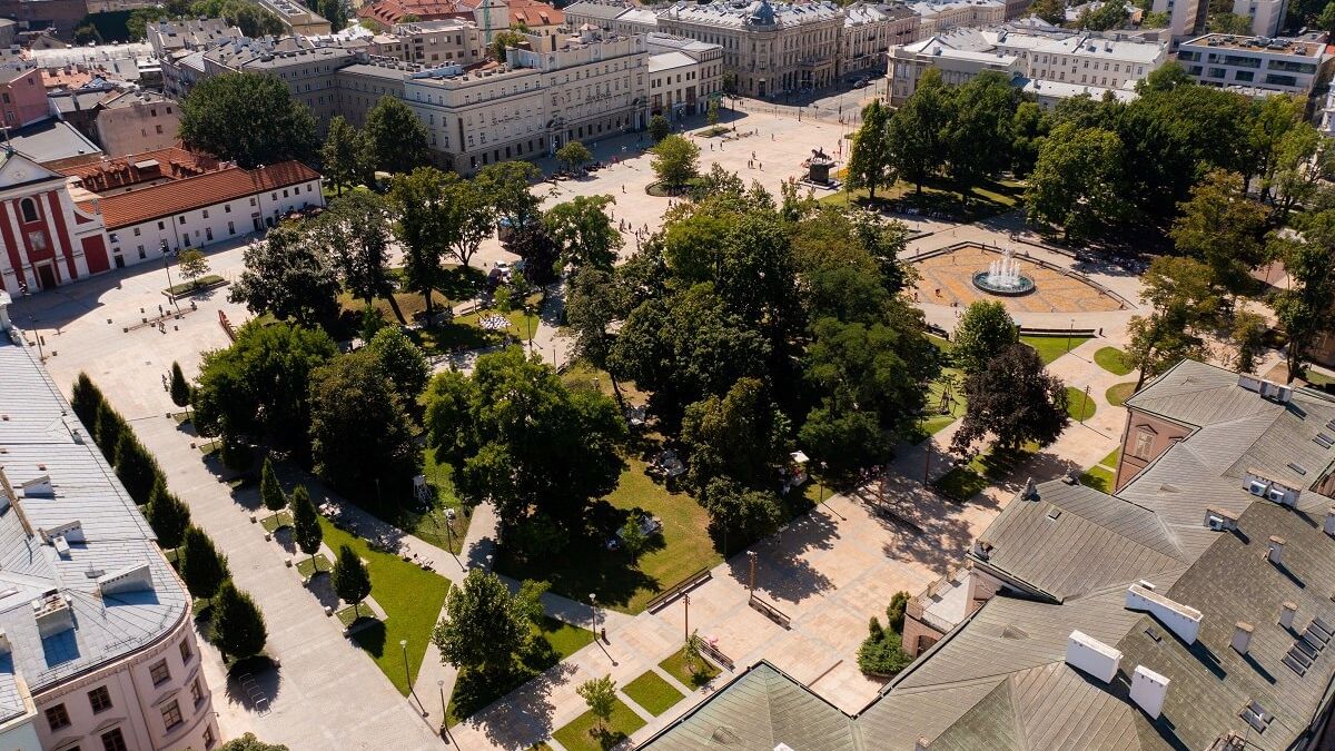 Widok na Plac Litewski