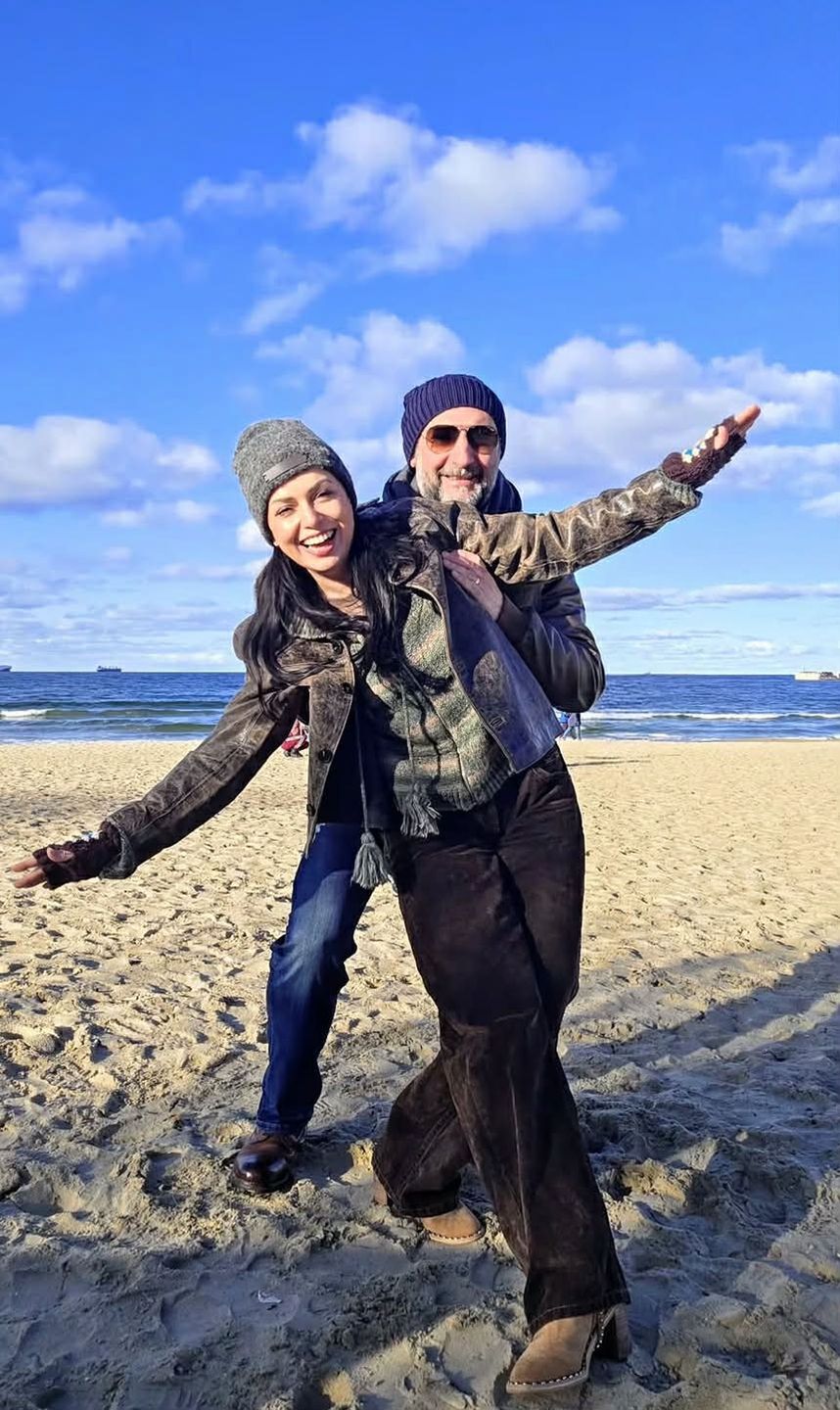 Katarzyna Pakosińska i Irakli Basilaszwili