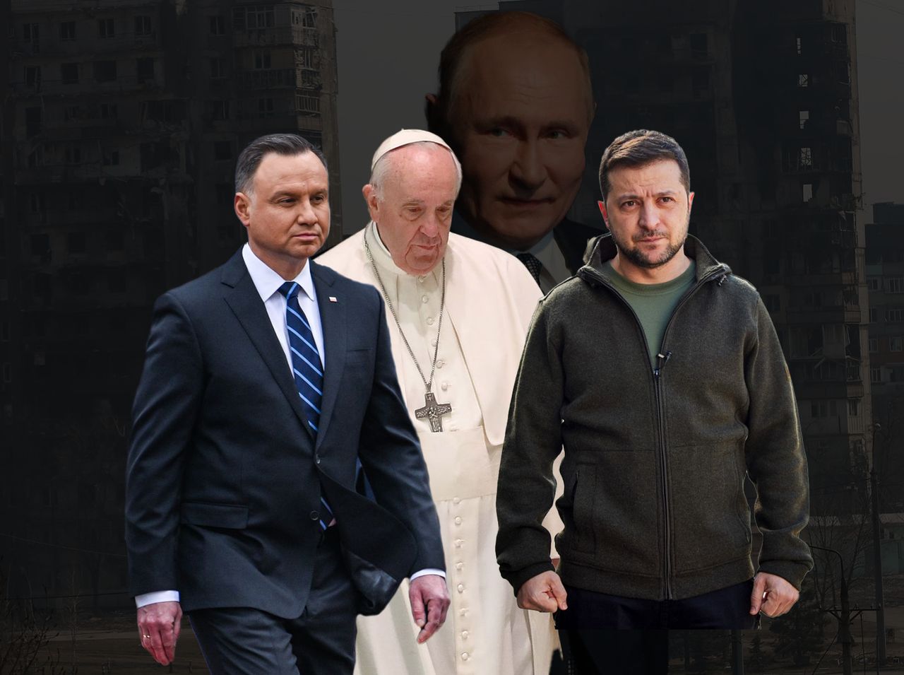 Kompromitacja Watykanu w obliczu inwazji na Ukrainę. Duda chciałby zmienić podejście papieża