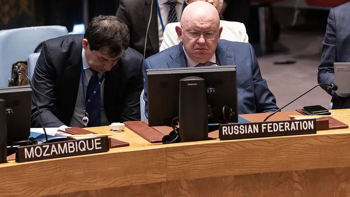 1 kwietnia Rosja obejmie rotacyjne przewodnictwo w Radzie Bezpieczeństwa ONZ. Na zdjęciu Wasilij Nebenzia, obecny ambasador Rosji przy ONZ