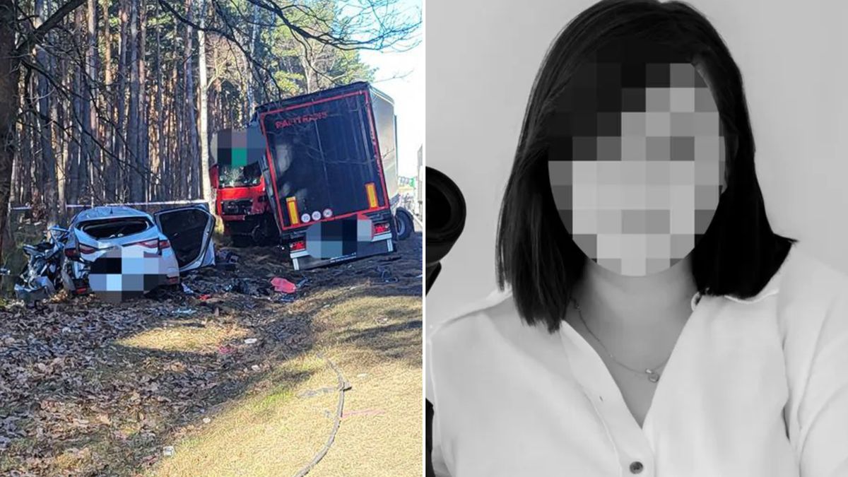 28-latka zginęła w wypadku.