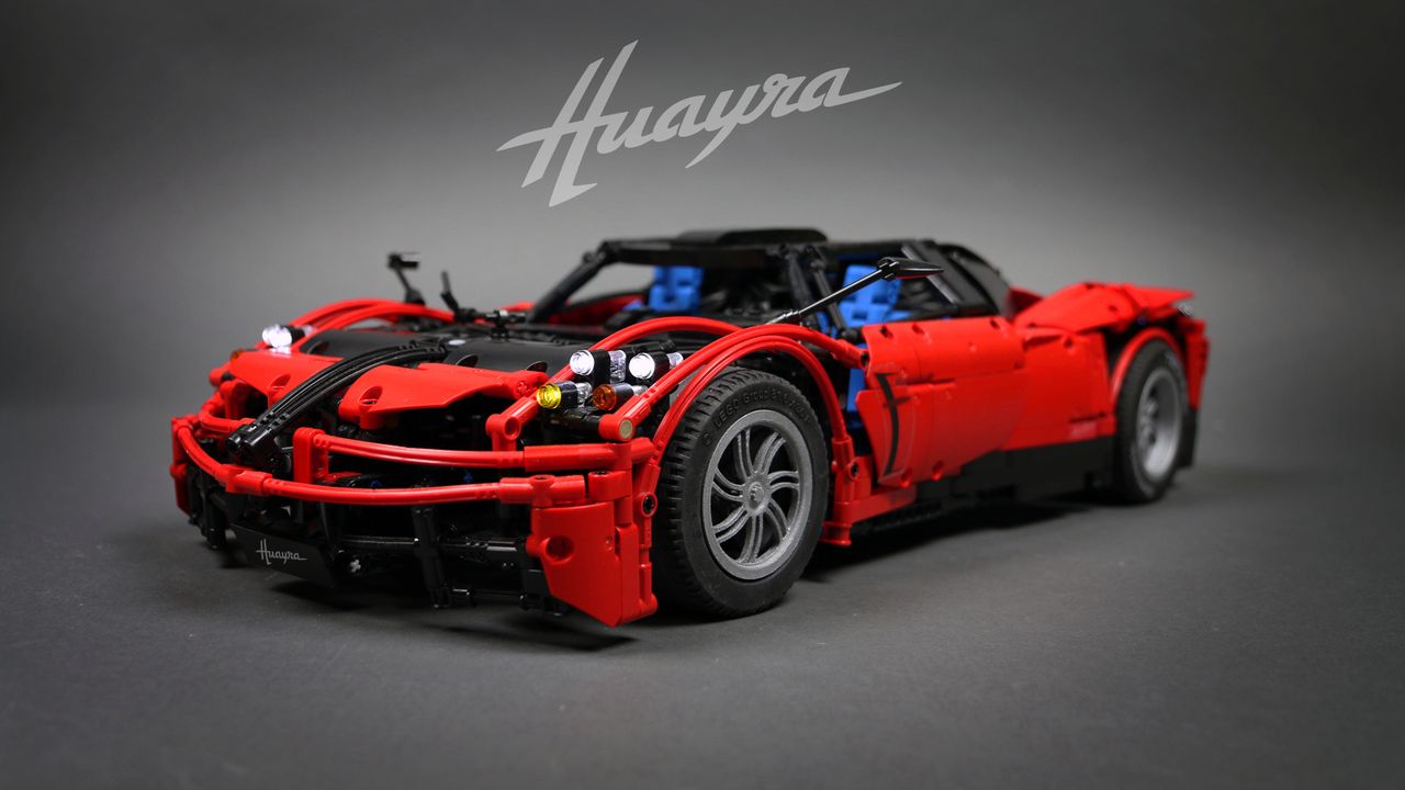 Polskie Pagani Huayra, czyli dzieło sztuki z klocków Lego