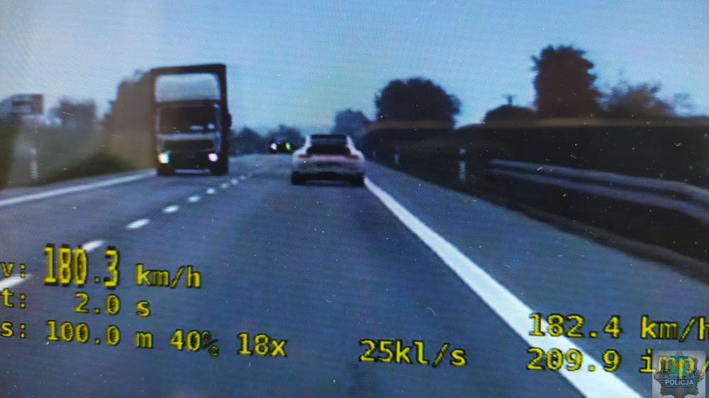 Przekroczenie prędkości o 100 proc. to wyczyn, który trudno usprawiedliwiać.