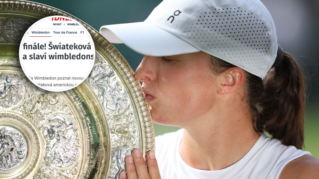 Iga Świątek w czeskich mediach nazywa się Šwiateková