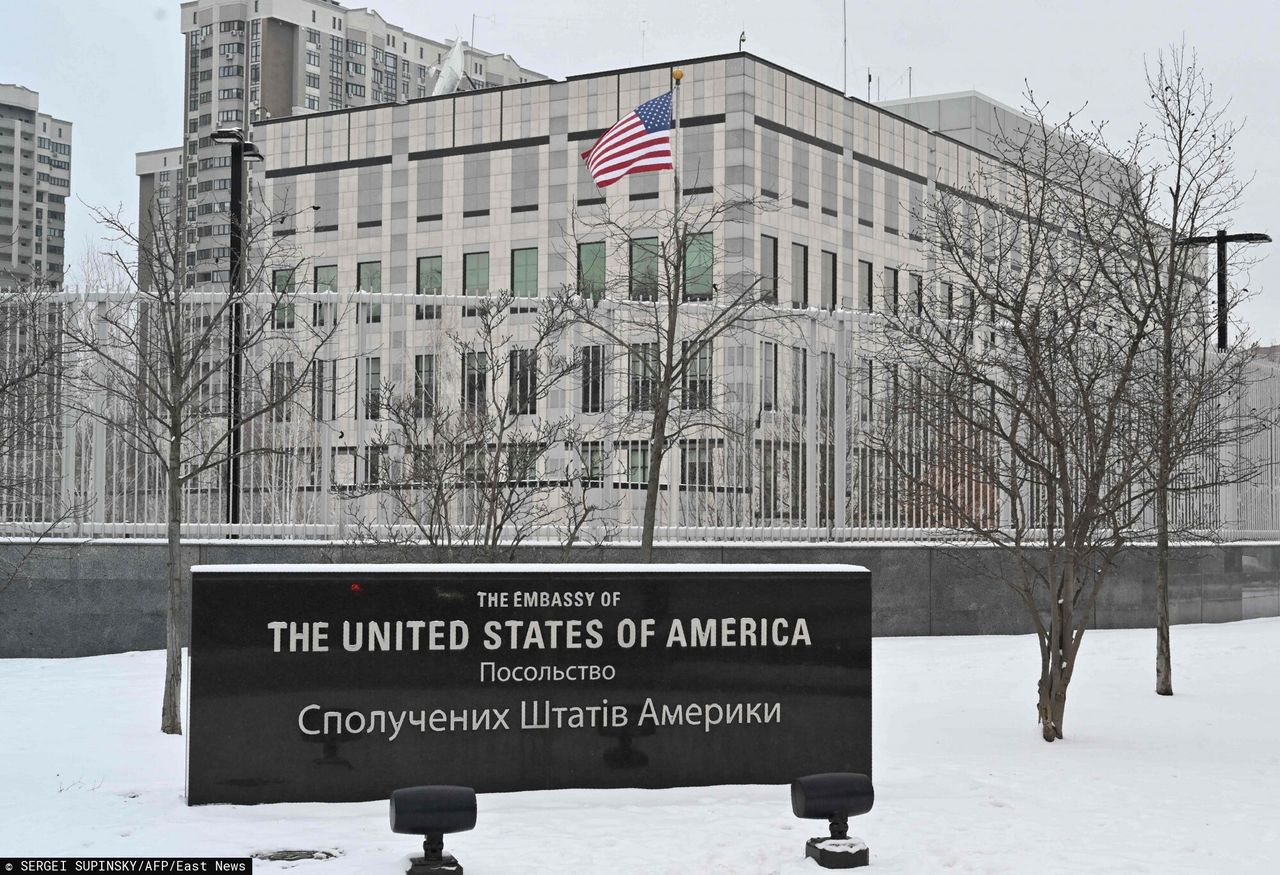 Ambasada USA w Kijowie zaapelowała do Amerykanów o rozważenie natychmiastowego wyjazdu z Ukrainy
