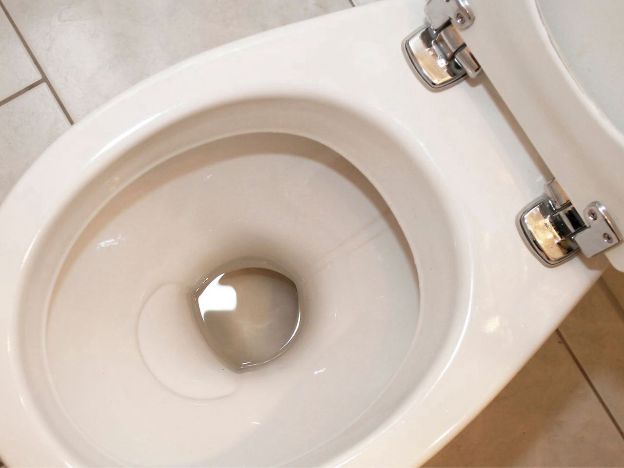 A toilet that is not cleaned thoroughly is a source of unpleasant smells.