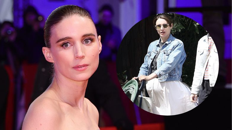 Ciężarna Rooney Mara spędza czas z synem i siostrą