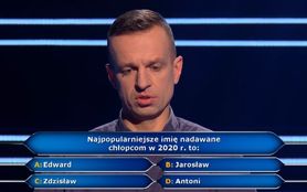 "Milionerzy". Najpopularniejsze imię dla chłopców w 2020 roku, to?