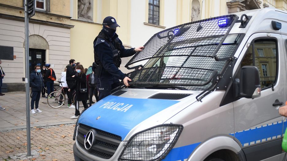 Mazowieckie. Mężczyzna został zatrzymany za nawoływanie do przestępstwa