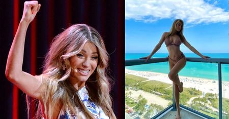 Rozgogolona Marcelina Zawadzka wygina się na balkonie w Miami. Zmysłowa?
