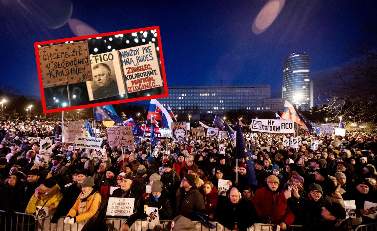 Protestwelle in Bratislava: Widerstand gegen Fico wächst