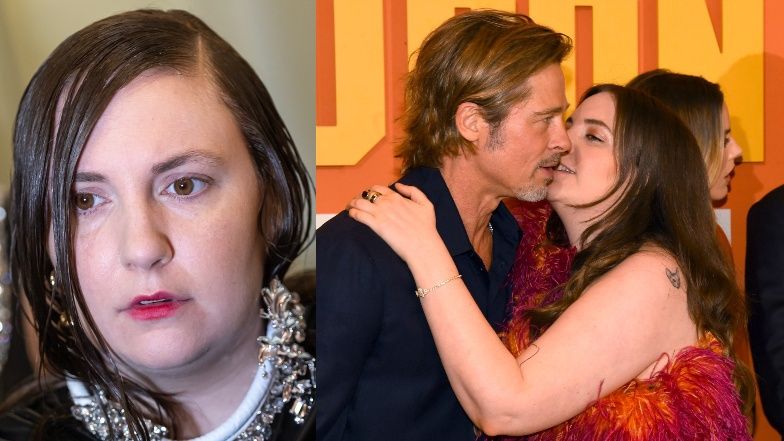 Lena Dunham, Brad Pitt