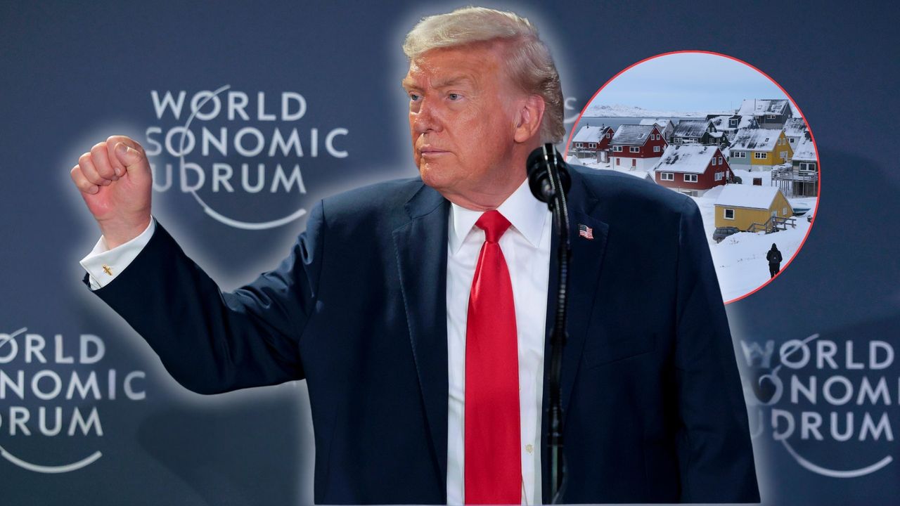 Trump w Davos znowu zmienił zdanie. Postawił sprawę Grenlandii jasno