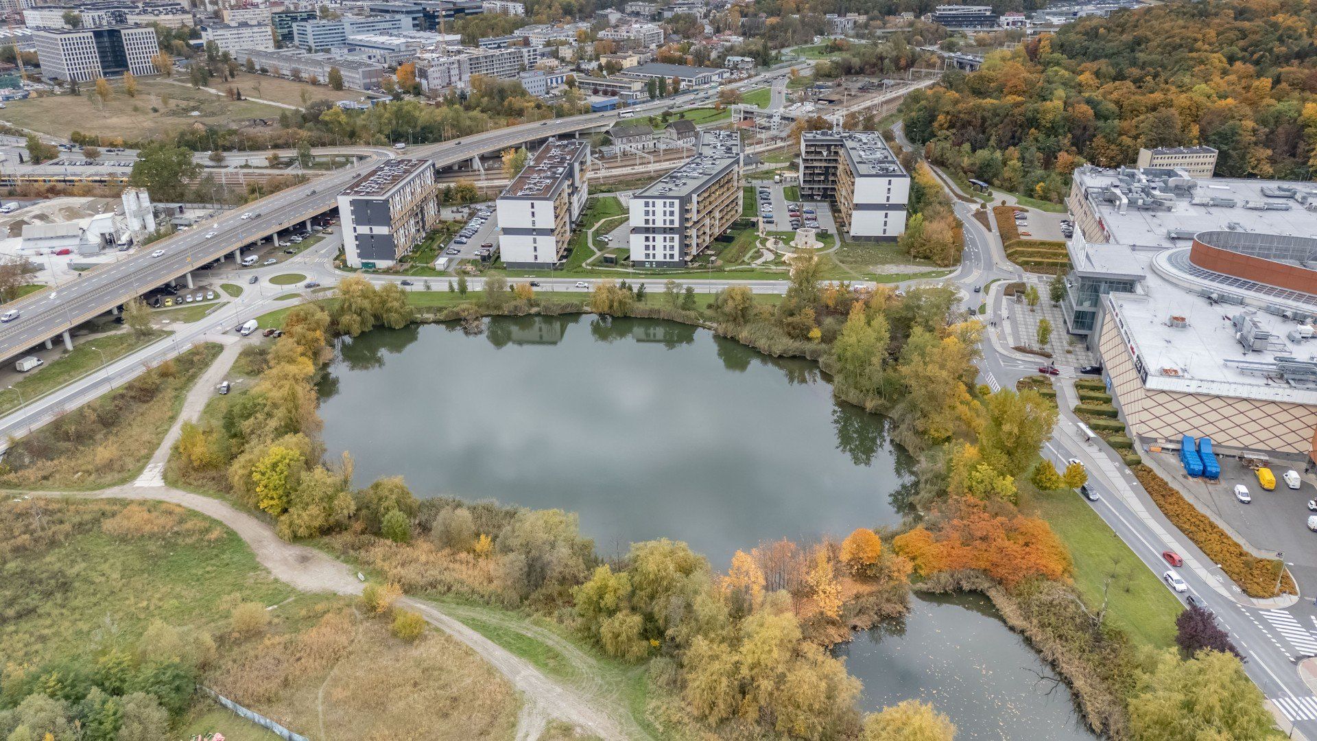 Wzgórze Madera i okolice galerii handlowej Bonarka