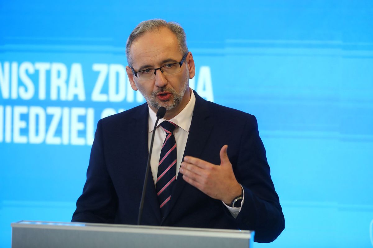 Koronawirus w Polsce. Minister zdrowia Adam Niedzielski 