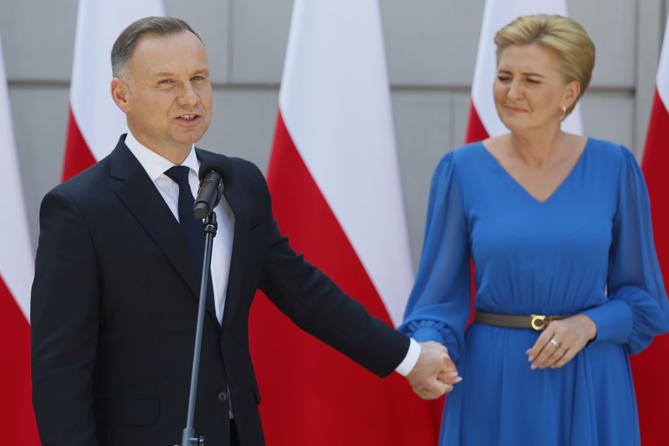 Agata Duda i Andrzej Duda